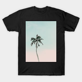 Palm, Summer, Neutral, Beach art, Tropical, Modern art, Minimalistic, Modern T-Shirt